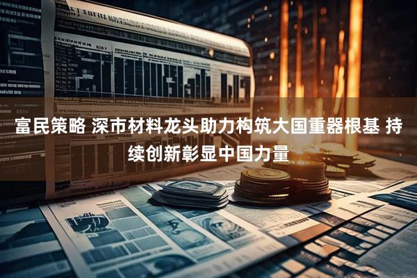 富民策略 深市材料龙头助力构筑大国重器根基 持续创新彰显中国力量